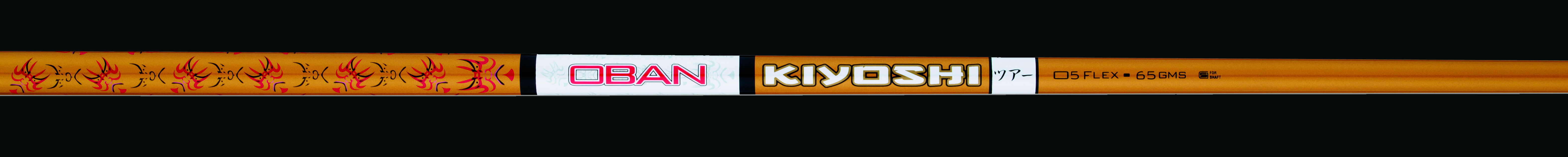 OBAN KIYOSHI GOLD DRIVER SHAFTS