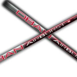 OBAN AIRBURST BURGUNDY DRIVER SHAFTS (OBAN AIRBURST BURGUNDY DRIVER SHAFTS: OBAN AIRBURST BURGUNDY 63g STIFF)