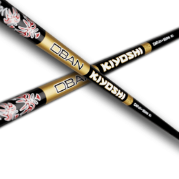 OBAN KIYOSHI BLACK DRIVER SHAFTS (OBAN KIYOSHI BLACK DRIVER SHAFTS: KIYOSHI BLACK 65g STIFF)