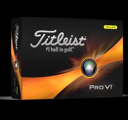 TITLEIST PRO V1 (BALL COLOR: YELLOW)